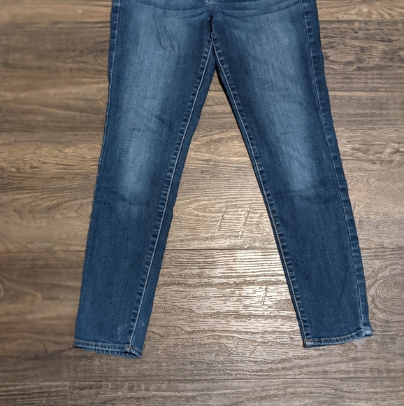 American Eagle Womens Blue Super Skinny Size 6 Reg 26" inseam - Picture 2 of 11
